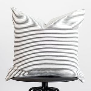 18x18 stripe pillow cover
